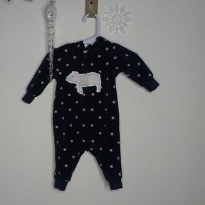 Carters winter onesie w/ hood and ears 0-3 Months